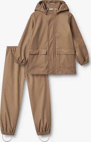 WHEAT Functioneel pak 'Ola' in Bruin: voorkant