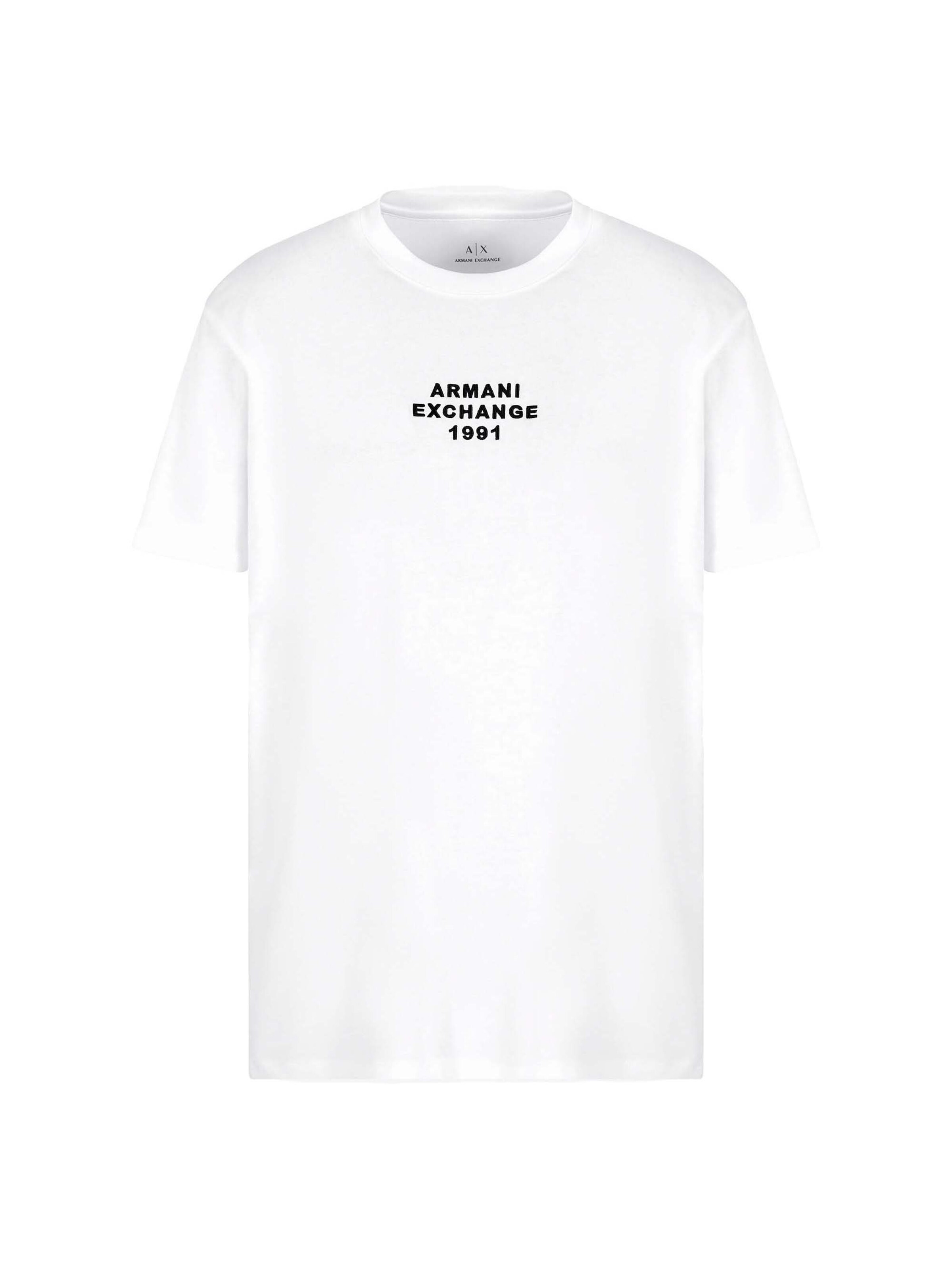 ARMANI EXCHANGE Shirt in Black / White, Item view