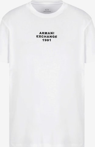 ARMANI EXCHANGE T-Shirt in Weiß: Vorderseite