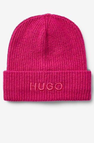 HUGO Beanie 'Social' in Pink