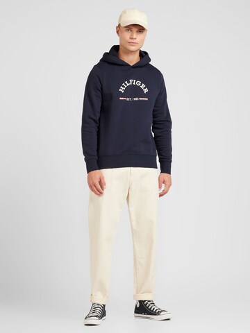 TOMMY HILFIGER Mikina - Modrá