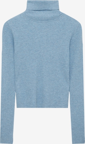 Pull-over Pull&Bear en bleu : devant