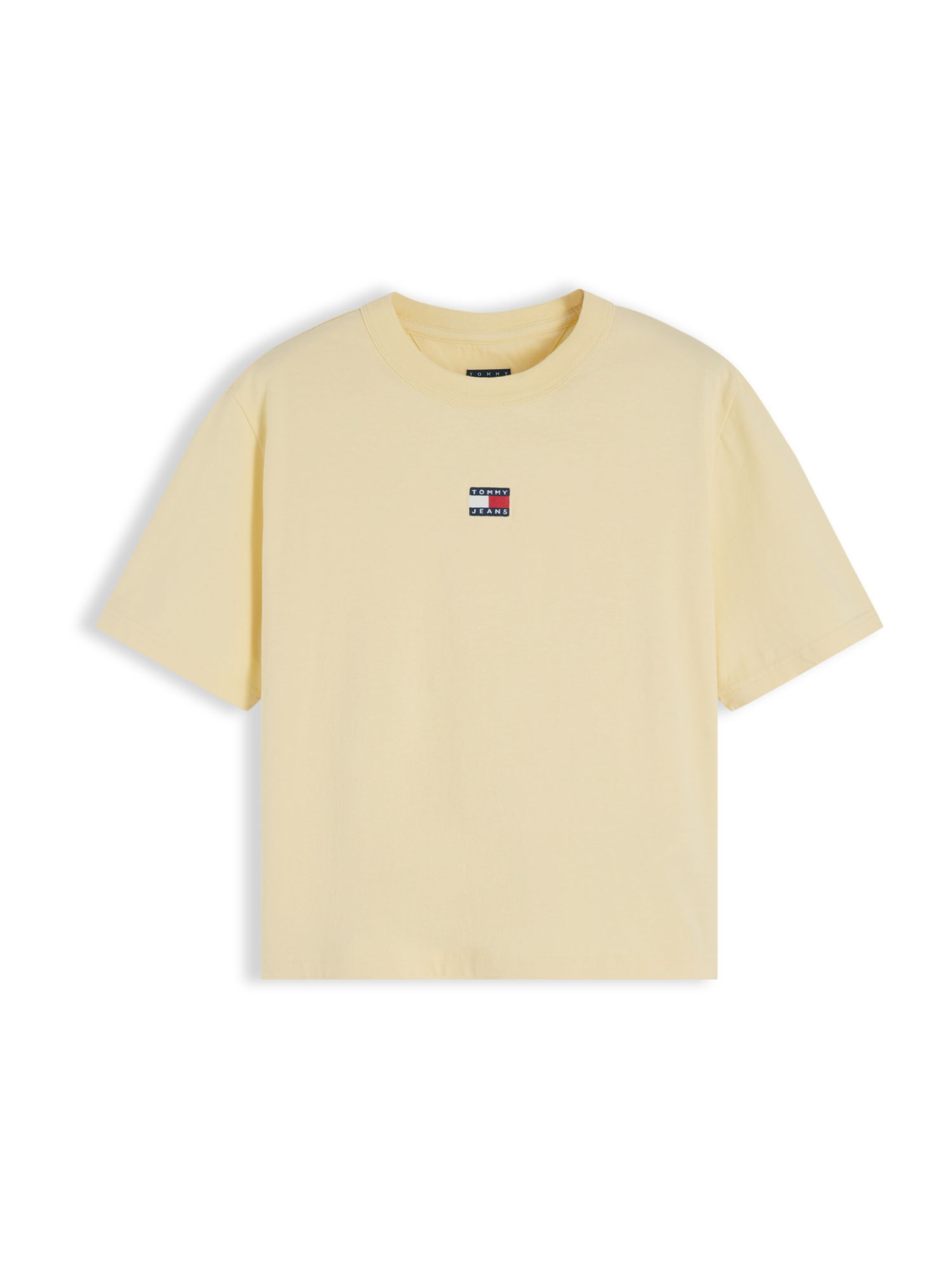 Maglietta di Tommy Jeans in giallo: frontale