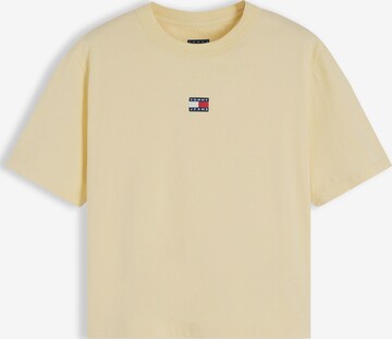 Maglietta di Tommy Jeans in giallo: frontale