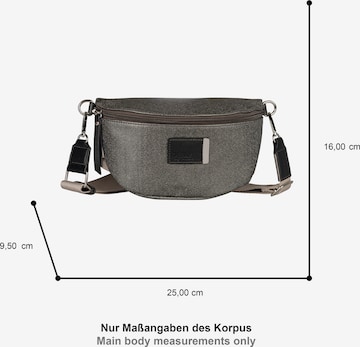 TOM TAILOR DENIM Handbag in Grey: front