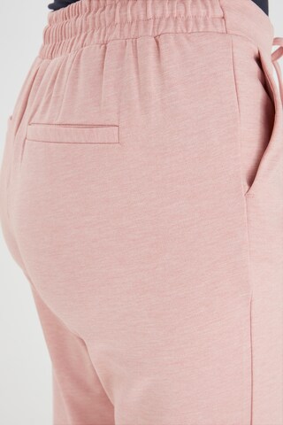 b.young Slim fit Pleat-Front Pants in Pink