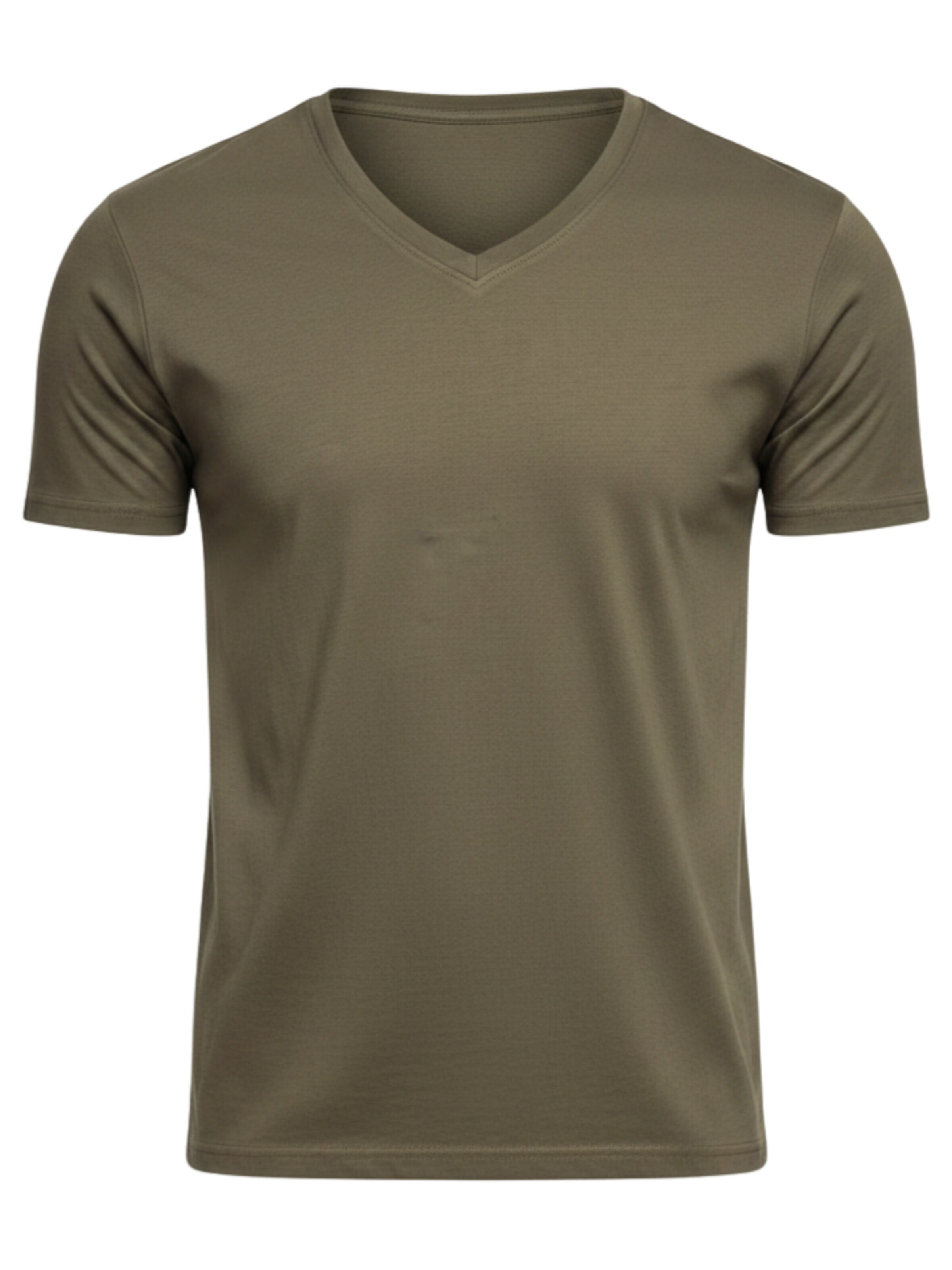 Ombre Shirt in Groen: voorkant