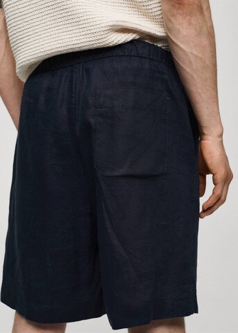 MANGO MAN Regular Shorts 'Amalfis' in Blau
