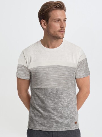 BLEND - Camisa 'Jakob' em cinzento: frente