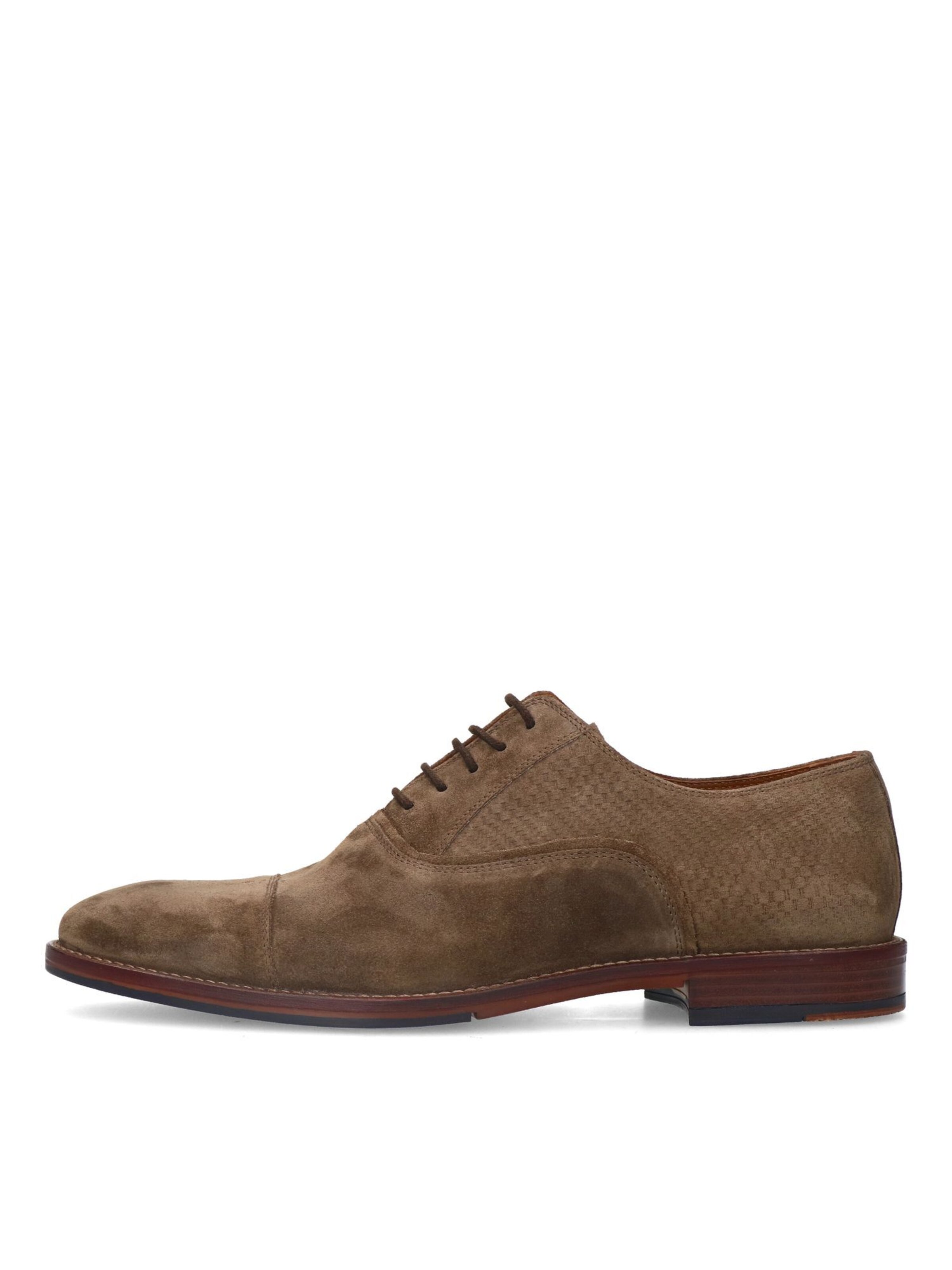 MANFIELD Lace-Up Shoes in Grey