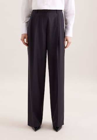 Regular Pantalon à plis SEIDENSTICKER en bleu : devant
