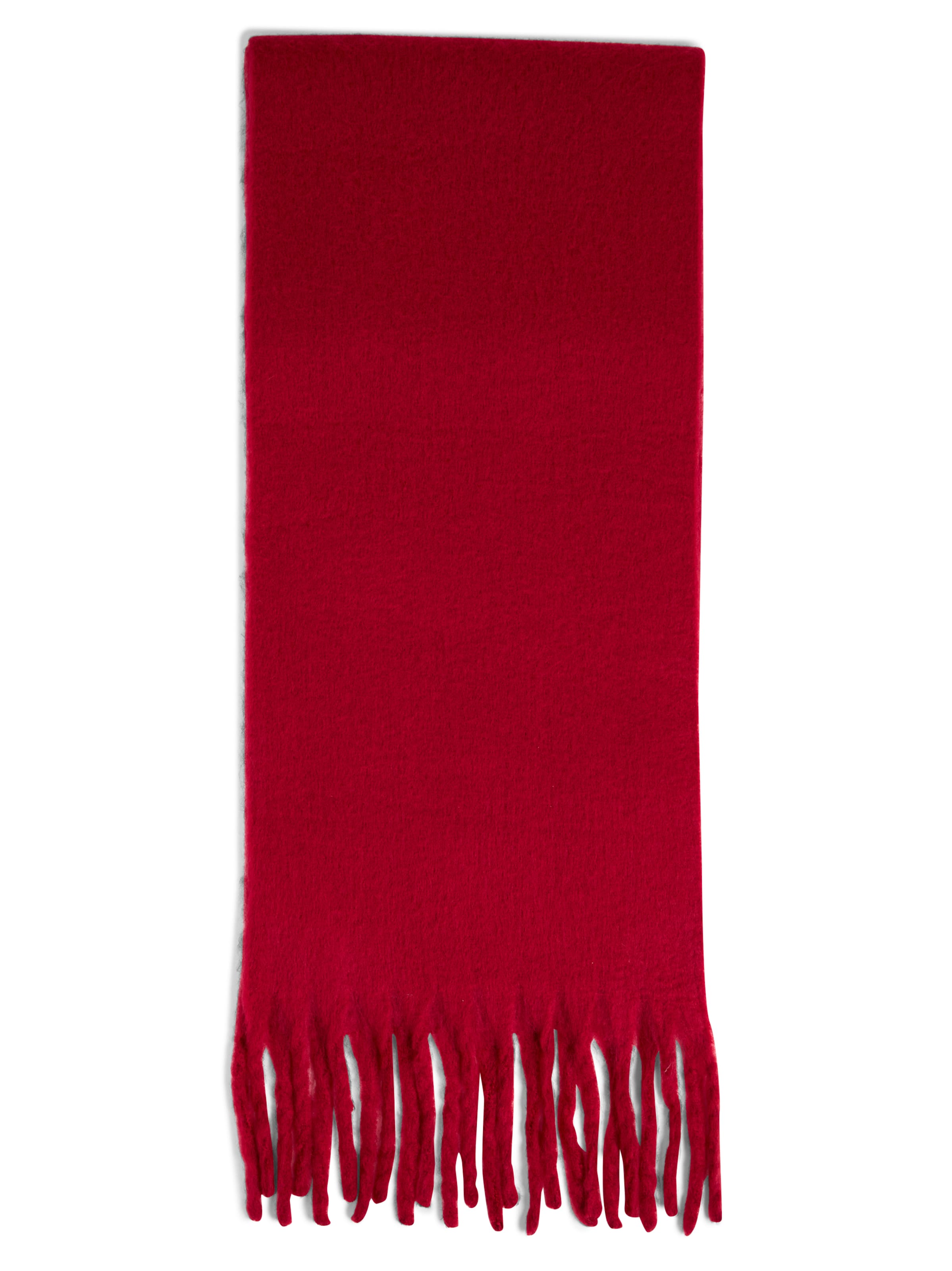 Marie Lund Schal in Rot: Vorderseite