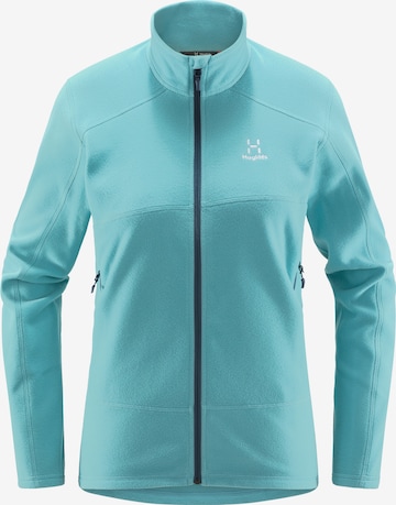 Haglöfs Athletic Fleece Jacket 'Buteo' in Blue: front