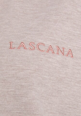 LASCANA Sweatjacke in Beige