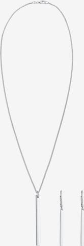 Parure de bijoux 'Geo' ELLI en argent : devant