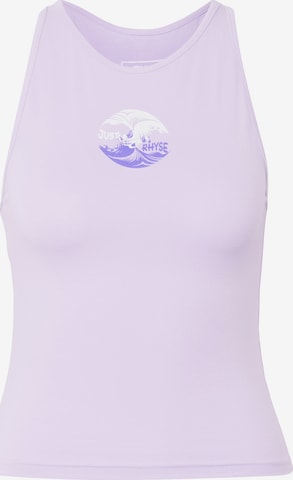 Top 'RideTheVibe' di Just Rhyse in lilla: frontale