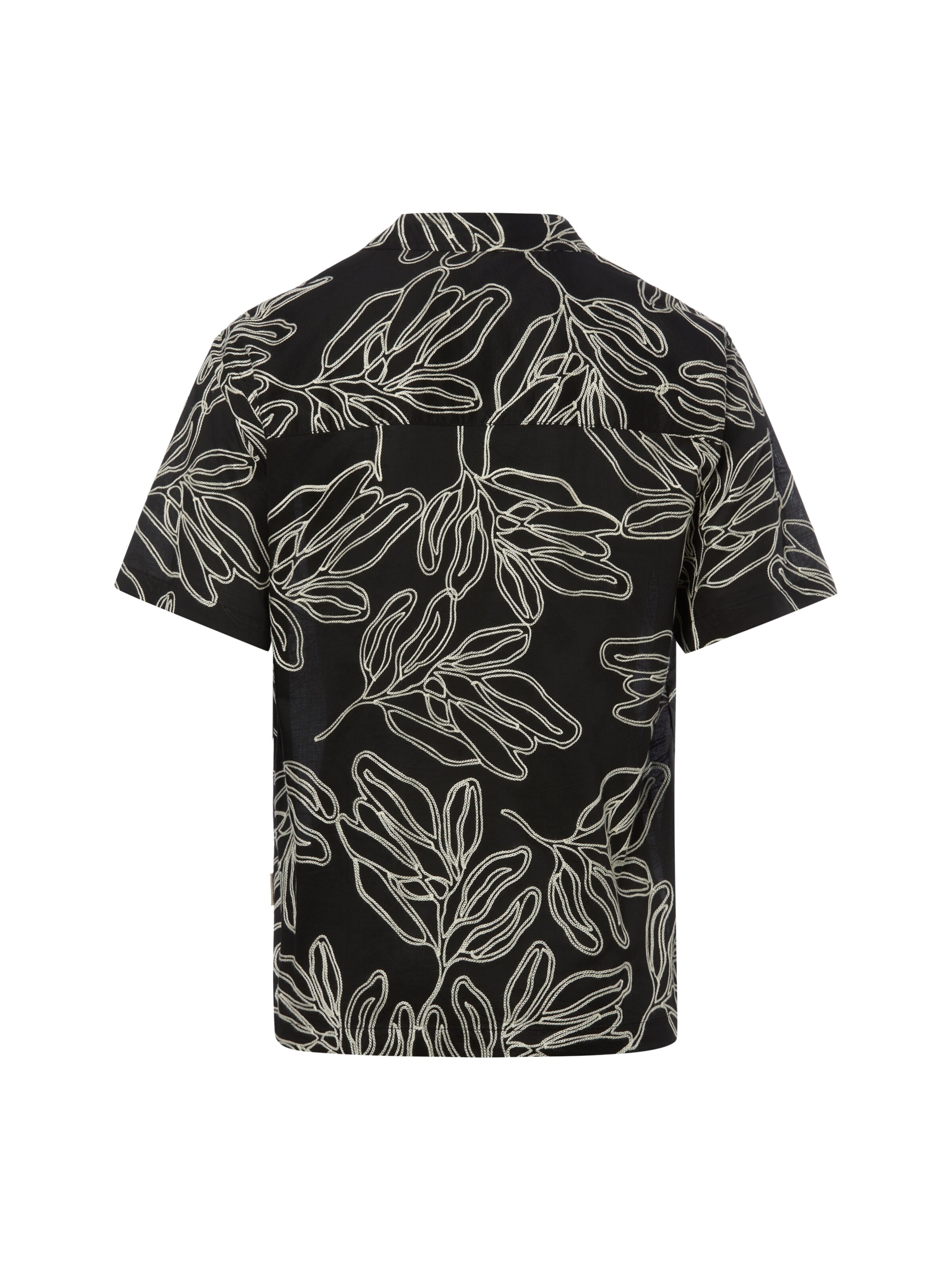 Redefined Rebel Regular fit Button Up Shirt 'Mauro' in Black