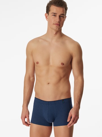 SCHIESSER Boxer shorts ' Long Life Soft ' in Blue