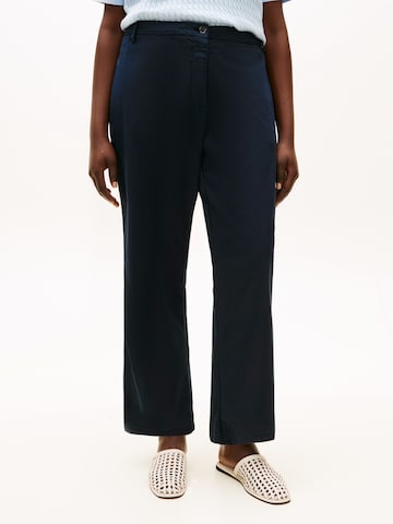 Tommy Hilfiger Curve Loosefit Hose in Blau: Vorderseite