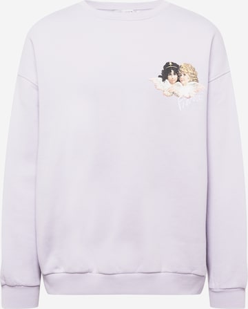 Fiorucci - Sweatshirt em roxo: frente