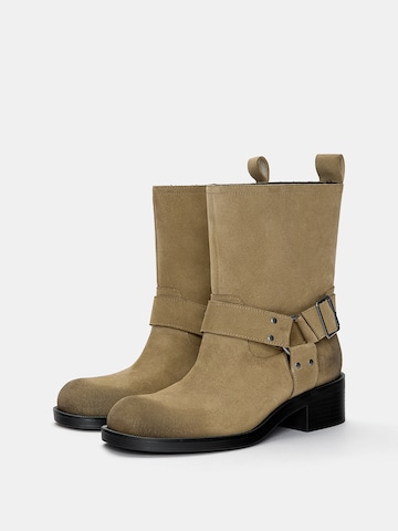 Bottines Pull&Bear en beige