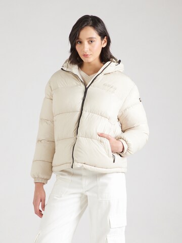 NAPAPIJRI - Chaqueta de entretiempo 'A-HORNELEN' en beige: frente
