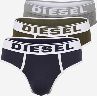 DIESEL Slip in navy / graumeliert / khaki / weiß, Produktansicht