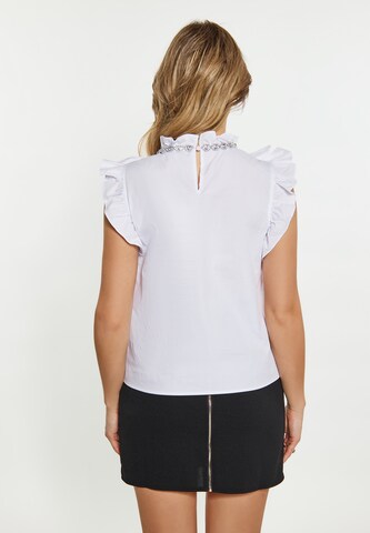 faina - Blusa en blanco