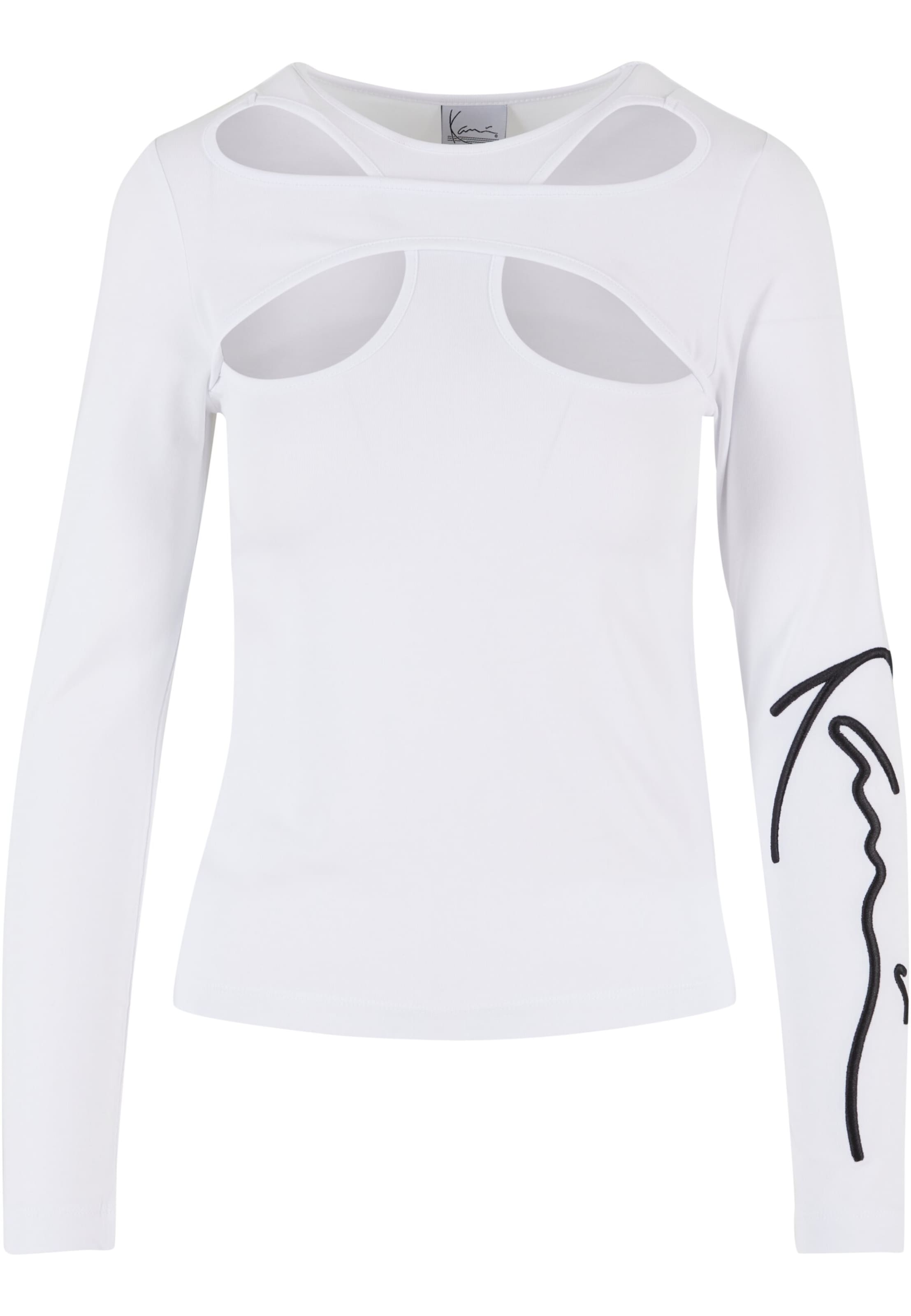 Karl Kani - Camisa em branco: frente