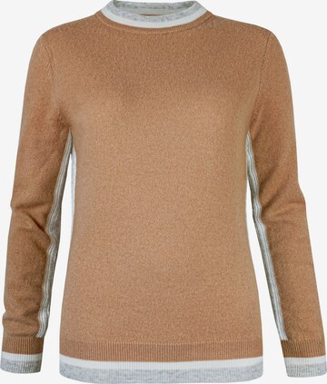 Marc & André Sweater 'TINDED AVENUES' in Beige: front