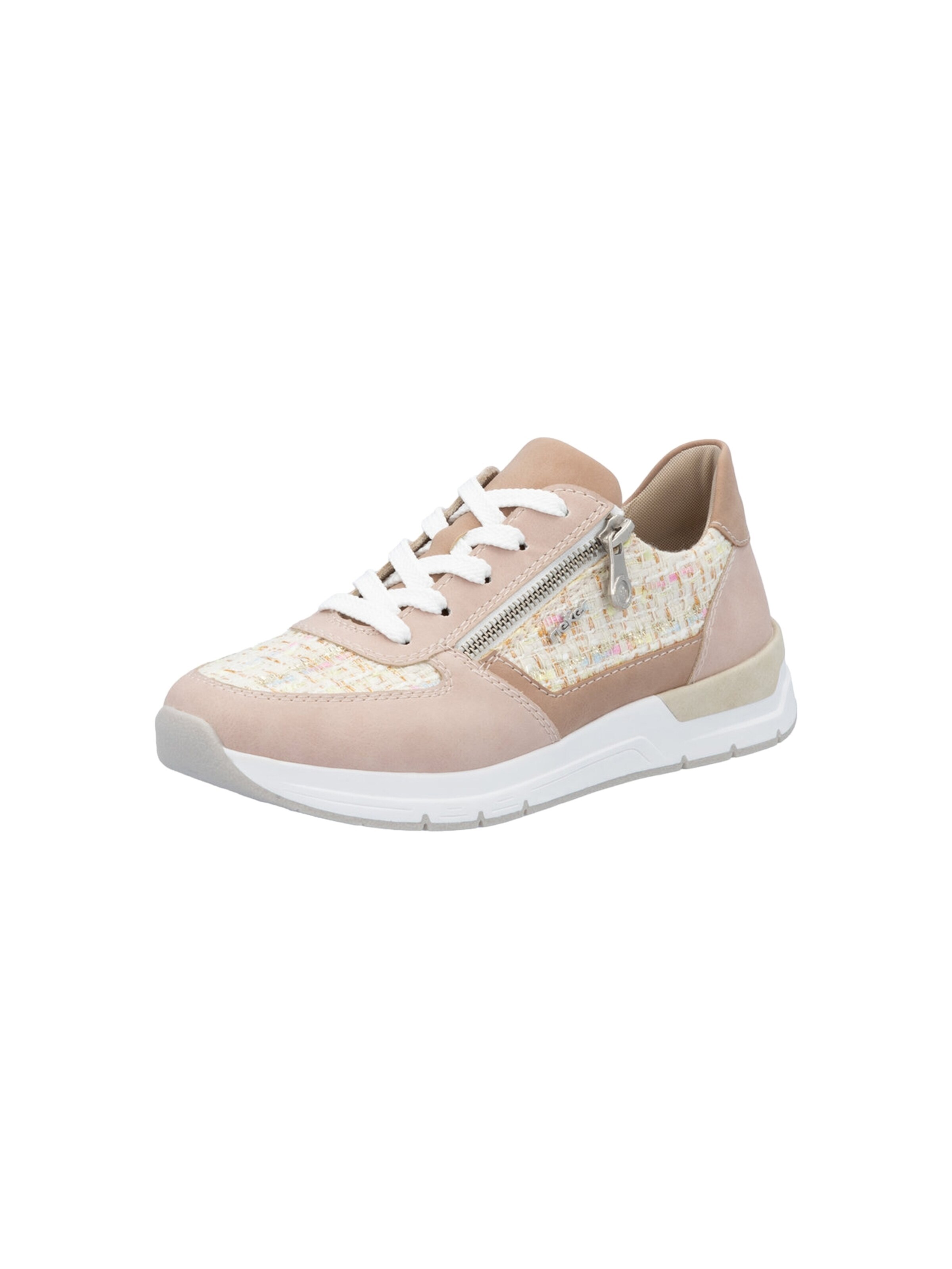 Scarpa stringata sportiva di Rieker in rosa