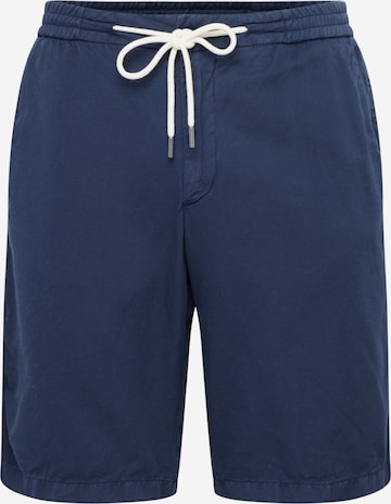 Hackett London Regular Pants in Blue: front