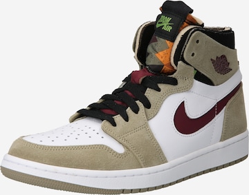 Jordan - Sapatilhas altas 'AIR JORDAN 1 ZOOM AIR CMFT' em verde: frente