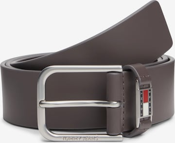 Tommy Jeans Ζώνη 'SCANTON 4.0' σε καφέ: μπροστά