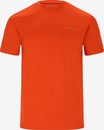 T-Shirt fonctionnel 'Vernon' ENDURANCE en orange : devant