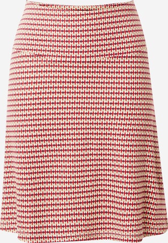 King Louie Skirt in Red: front