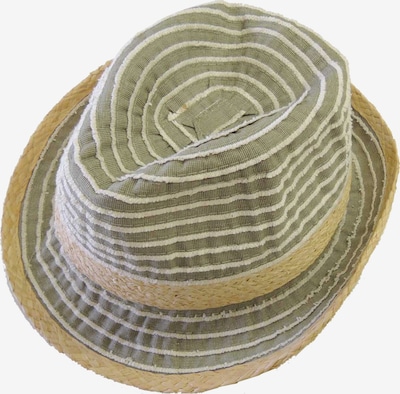 Chaplino Trilbyhut in beige / grün, Produktansicht