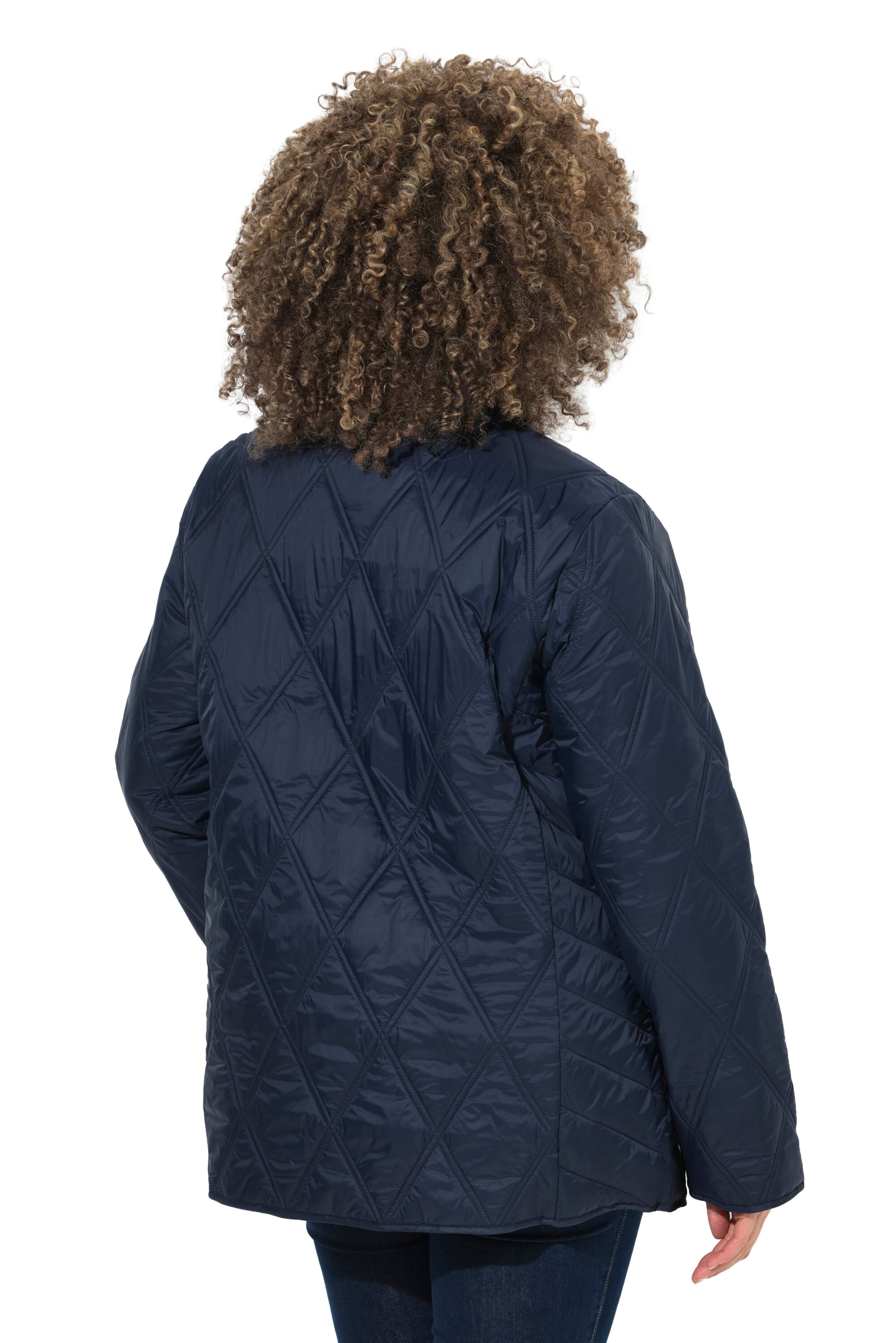 Ulla Popken Tussenjas in Blauw
