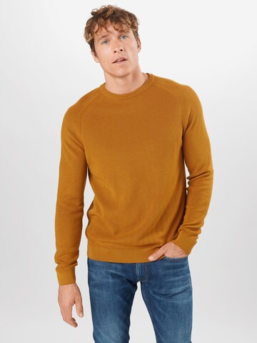 BRAX Sweater 'Roy' in Brown: front