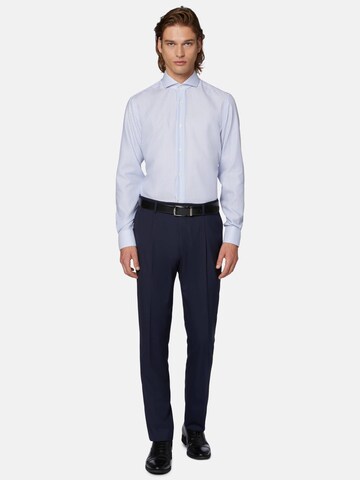 Coupe regular Chemise Boggi Milano en bleu