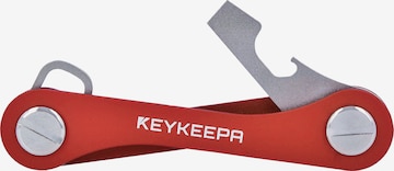 Keykeepa Key Ring 'Classic' in Red: front