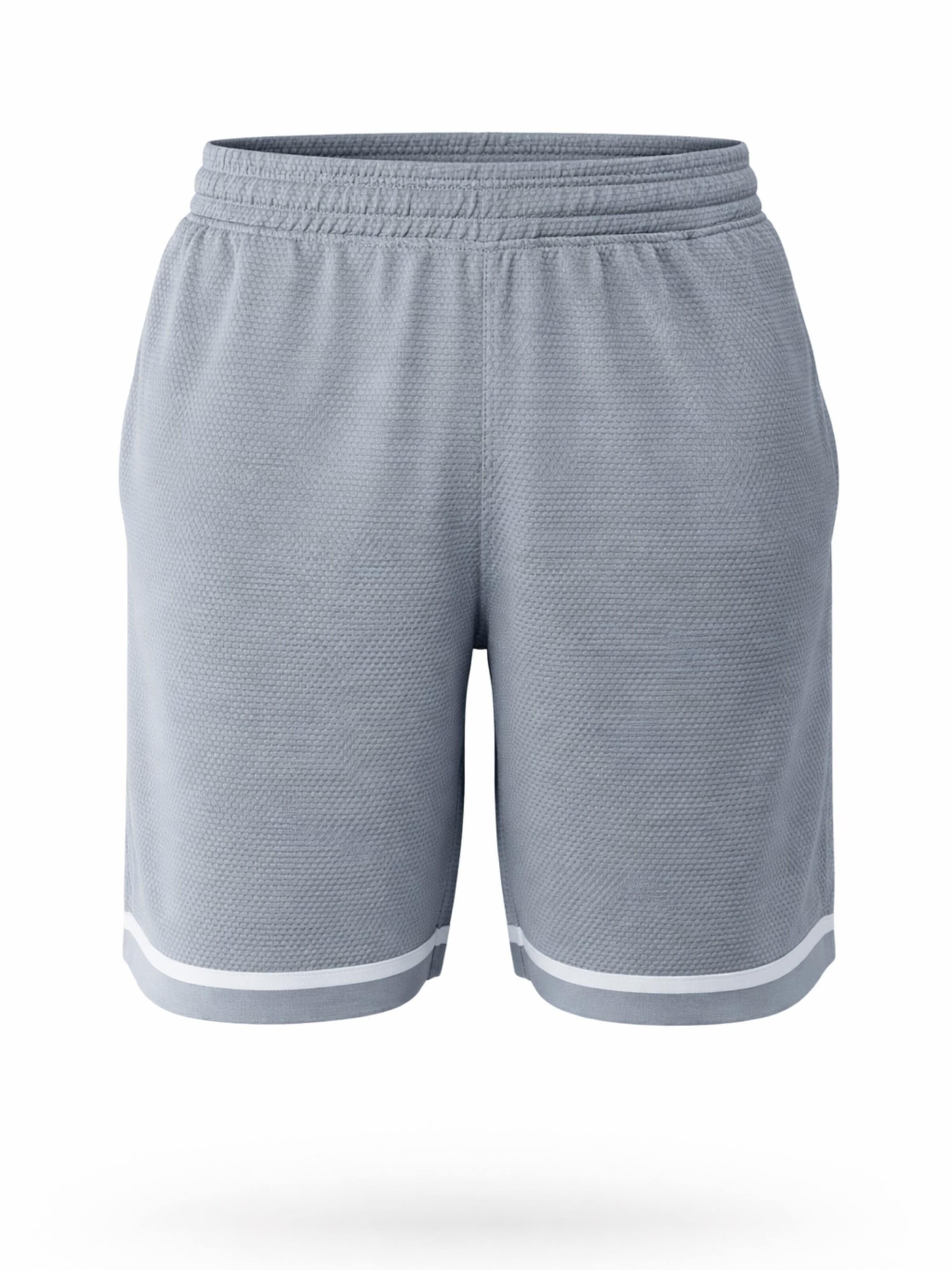 PANTONECLO - Bermudas 'Pantoneclo Men’s Gym Shorts' en gris: frente