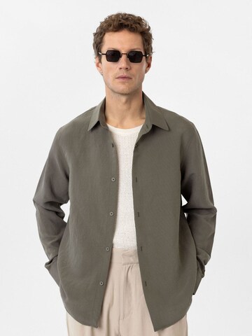 Antioch - Ajuste confortable Camisa 'Leon' en verde