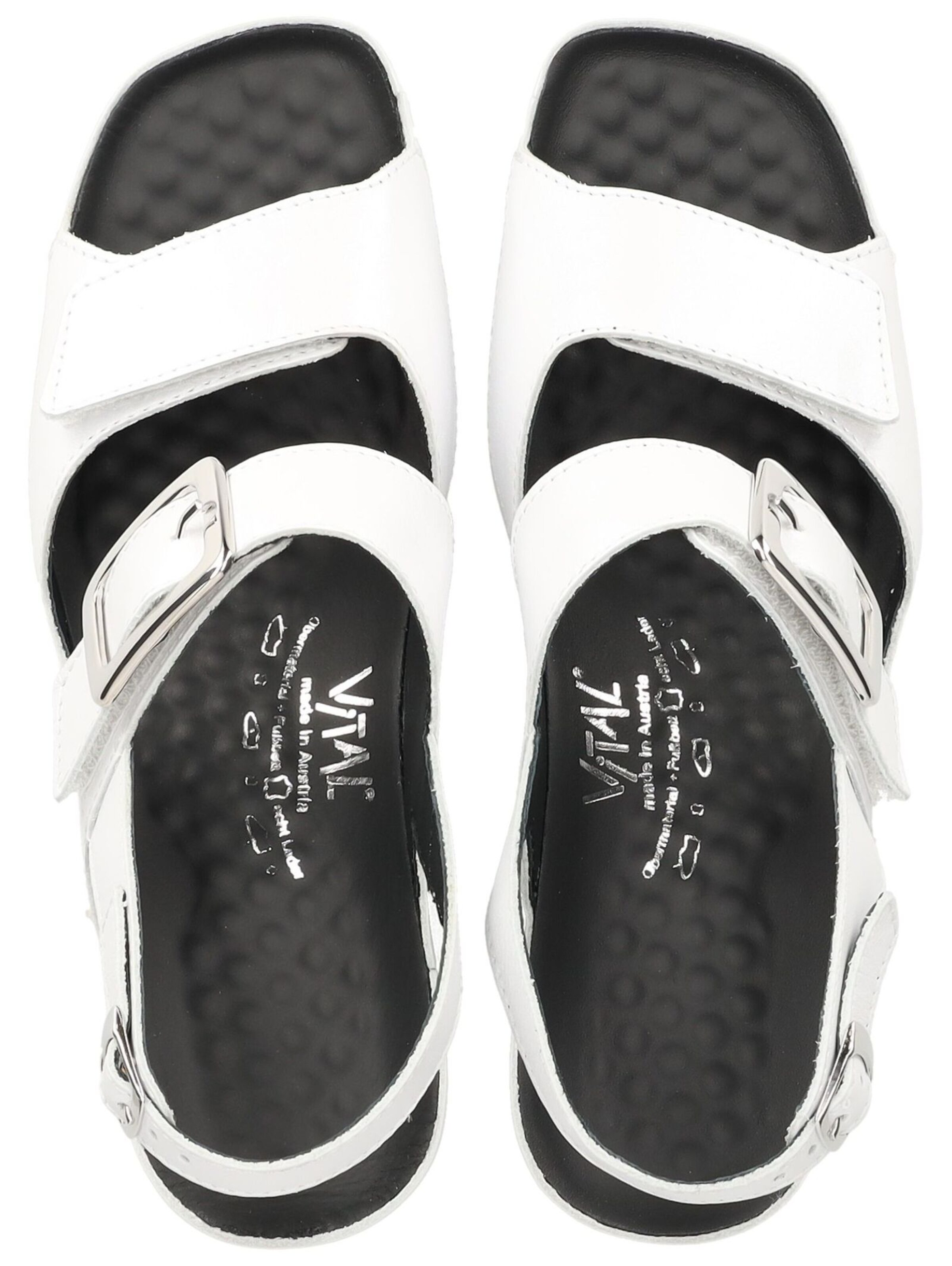 vital Strap Sandals in White