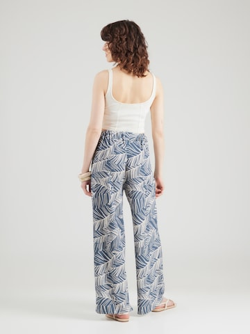 Hailys Szeroka nogawka Spodnie 'Pe44rry' w kolorze niebieski