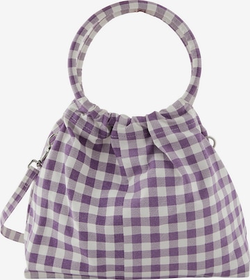 PIECES Handbag in Purple: front