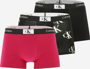 Boxeri de la Calvin Klein Underwear pe roz: față