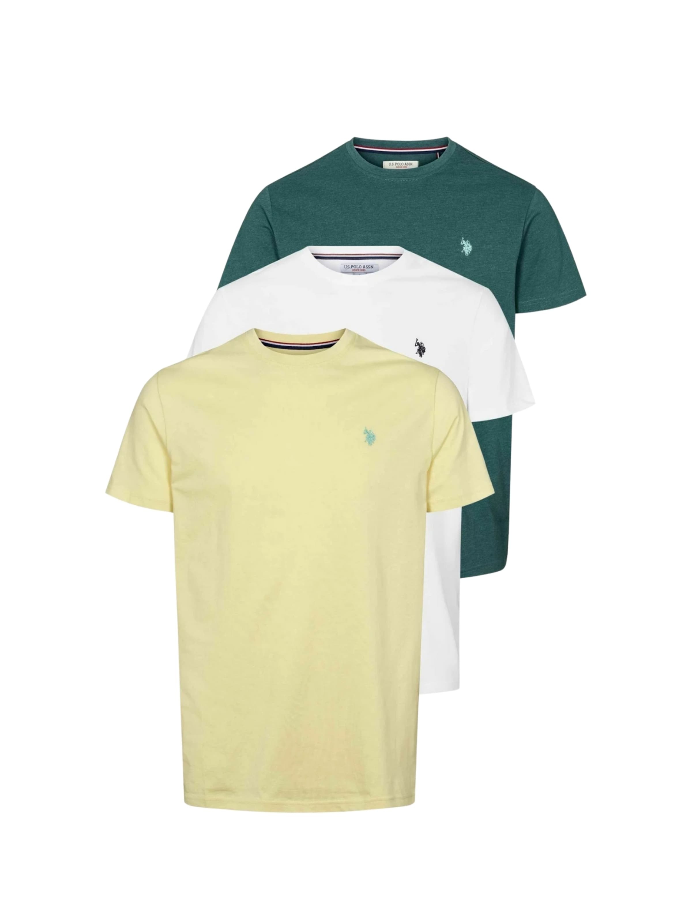 U.S. POLO ASSN. Regular Fit Skjorte ' Arjun ' i gul: forside