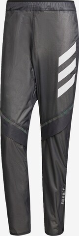 ADIDAS TERREX Regular Sports trousers 'Agravic Rain' in Black: front