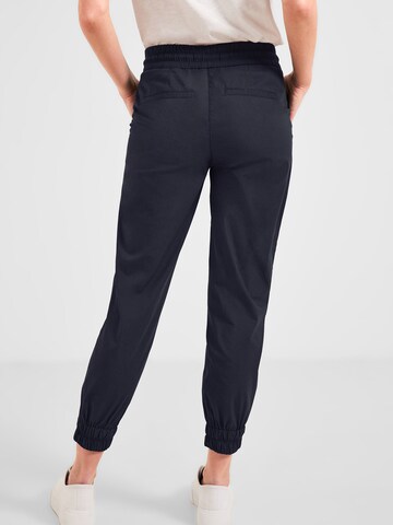 CECIL Slimfit Broek 'Tracey' in Blauw